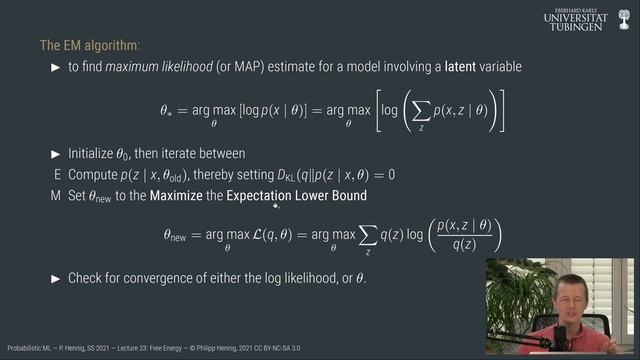 Probabilistic ML — Lecture 23 — Free Energy смотреть онлайн