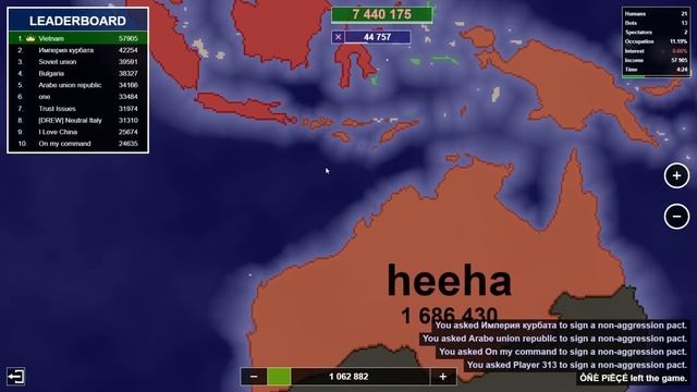 HUGE Tactical Error And Yet?! Territory Games io - Territorial IO смотреть онлайн