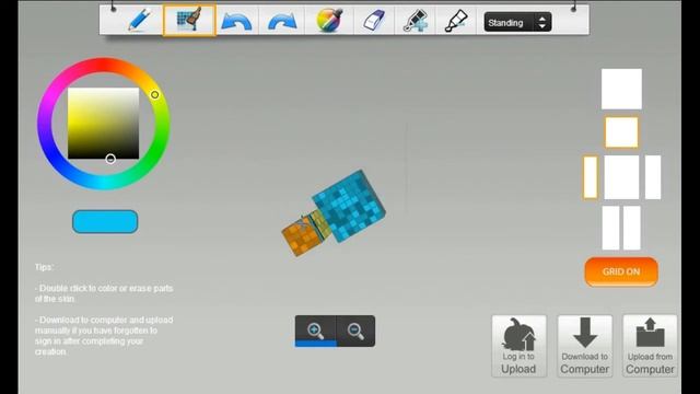 Lets Make A Minecraft Skin! смотреть онлайн