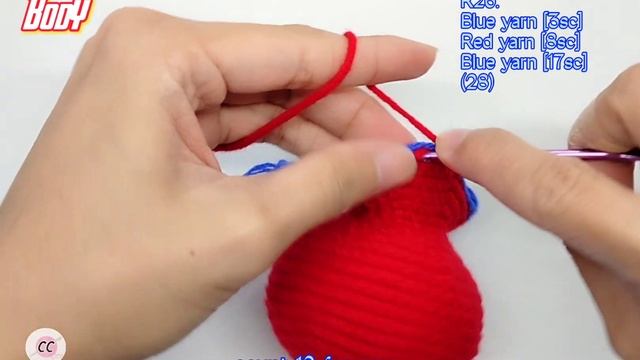 Amigurumi | Making Crochet Doll From Spider Man