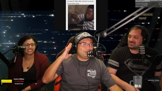 Rod & Friends React: Mitch's Area 51 Meme Collection Raid (Part 1) смотреть онлайн