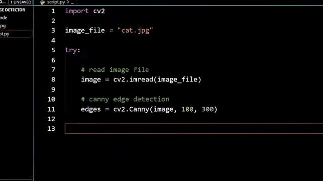 Canny Edge Detection using Python смотреть онлайн