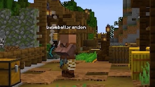 Trolling new minecraft friend using disguise plugin...