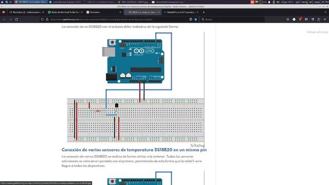 Node-RED + MQTT con Mosquitto - Identificar el sensor digital DS18B20 смотреть онлайн