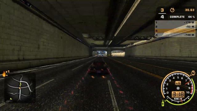 NFS Most Wanted | Sprint Race With McLaren 720S | Gameplay смотреть онлайн
