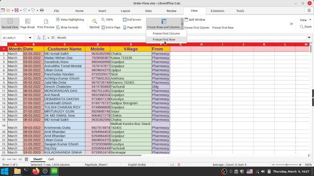 LibreOffice Calc Tutorial Part-V, Page Break, Print Preview, Freeze Pen, Protect Sheet, Add Comment смотреть онлайн