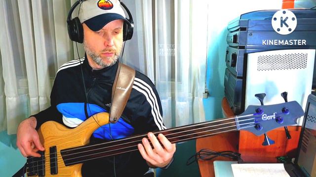 Madonna Living like a Prayer Fretless BASS COVER смотреть онлайн