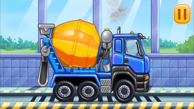 Children's Games Tractor Cars  | BUILD & ASSEMBLE The 🚒 Trucks 🚚 Are Dominating - GoKids Game