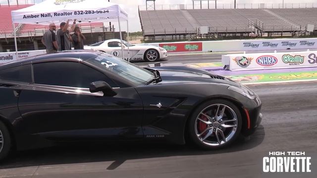 Fastest 1/4 Mile Speed - C7 Corvette - 145mph!!! смотреть онлайн