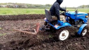 Скаут Т- 15 с плугом !