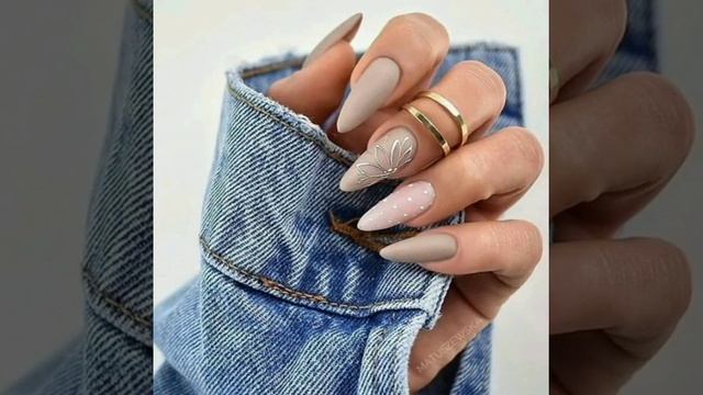 Модный маникюр на осень 2020 /стильные идеи маникюра /фото подборка идей дизайна ногтей /топ 20 иде смотреть онлайн