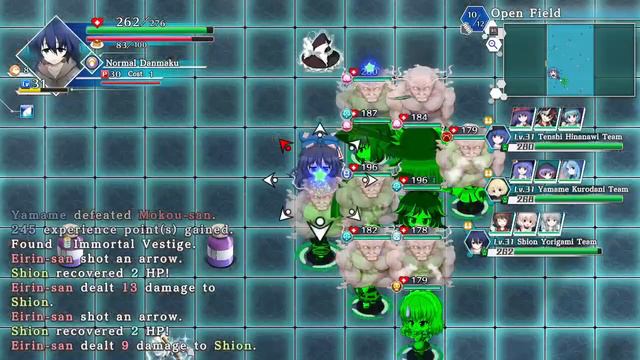 Touhou Genso Wanderer -Lotus Labyrinth R- n°37 New Cyber Originals: Exposition (Tenshi) смотреть онлайн