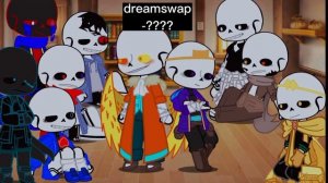 «canon» sans au react to dreamtale aus