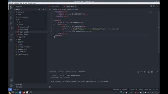 5.1 SvelteKit-Projekt Del 1 смотреть онлайн
