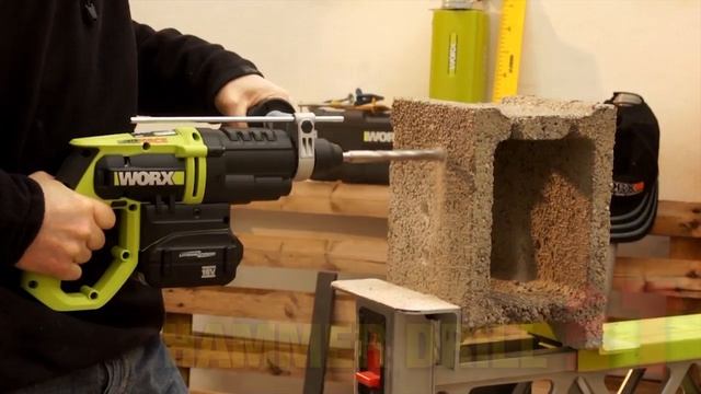 WORX PROFESSIONAL WU381 HAMMER DRILL - UK English Www.worx.com