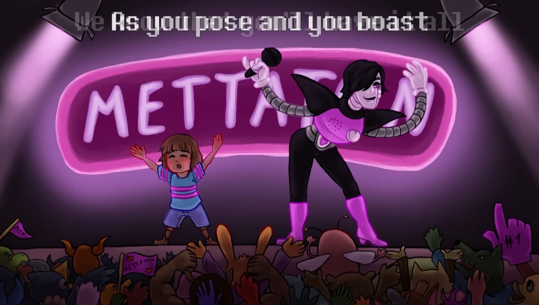 Undertale Мюзикл 027 смотреть онлайн