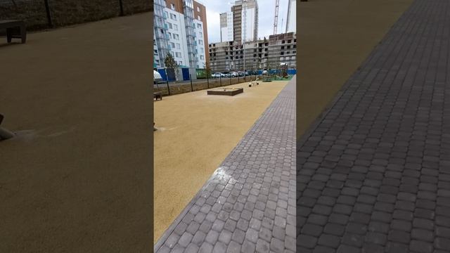 Обзор новой детской площадки ЖК "Талоярви - город у воды", г. Петрозаводск. смотреть онлайн