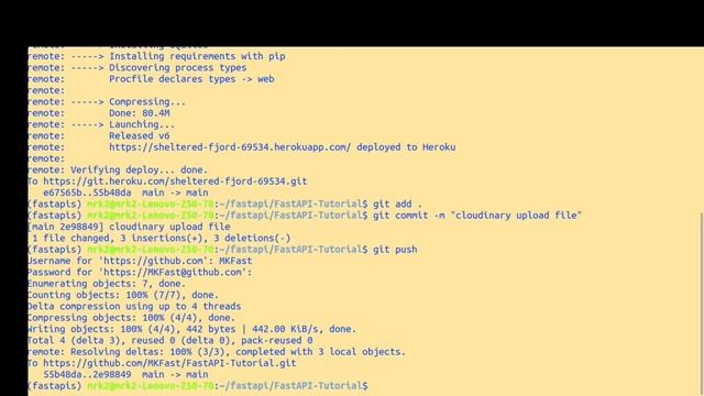 FastAPI Tutorial for beginners 13 part 2_ how to upload file in heroku смотреть онлайн