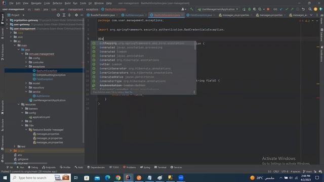 Refactor BundleMessageSource with Exception смотреть онлайн