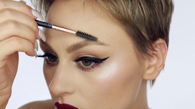 PERFECT Brow Tutorial: How to use Dipbrow | Alexandra Anele смотреть онлайн