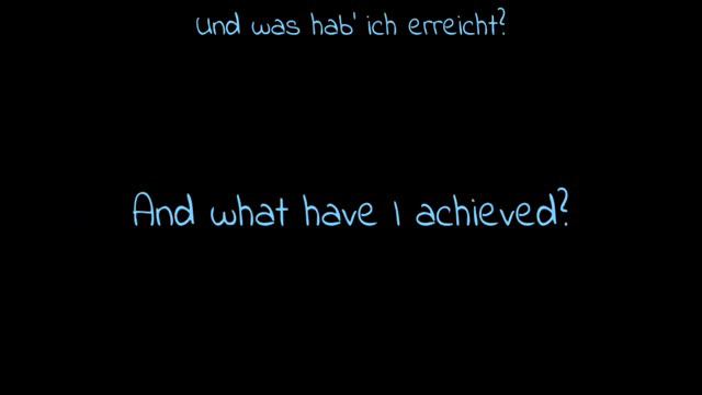 Elisabeth (1992) - Nichts, nichts, gar nichts/Nothing, Nothing, Nothing At All Lyrics [Eng/Ger] смотреть онлайн