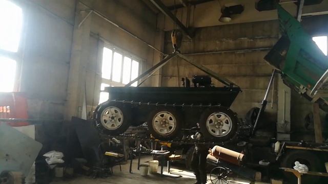 Новый вездеход амфибия БОРУС. смотреть онлайн