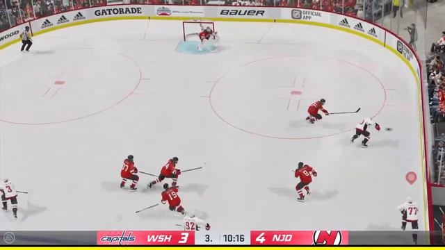 Washington Capitals - New Jersey Devils 04(2/2) gameplay NHL21 PS4 смотреть онлайн