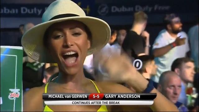 2017 Dubai Duty Free Darts Masters Final van Gerwen vs Anderson смотреть онлайн