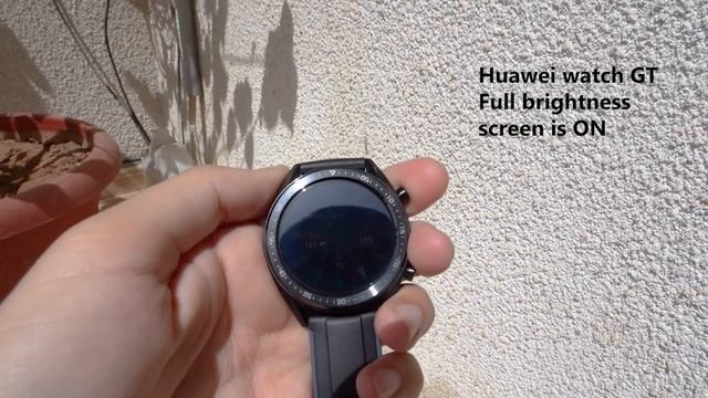 Huawei watch GT in sunlight смотреть онлайн