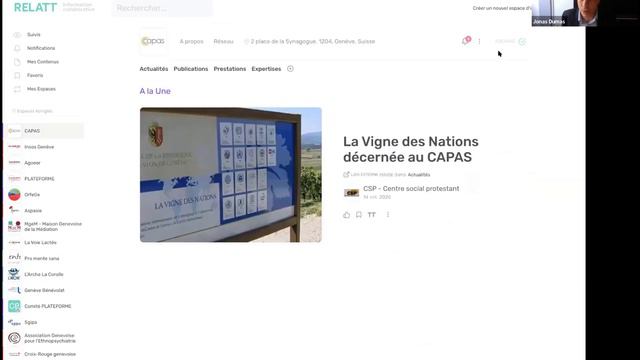 MISO Sem. 1 RELATT, une plateforme pour relier les associations - mar 20 avril смотреть онлайн