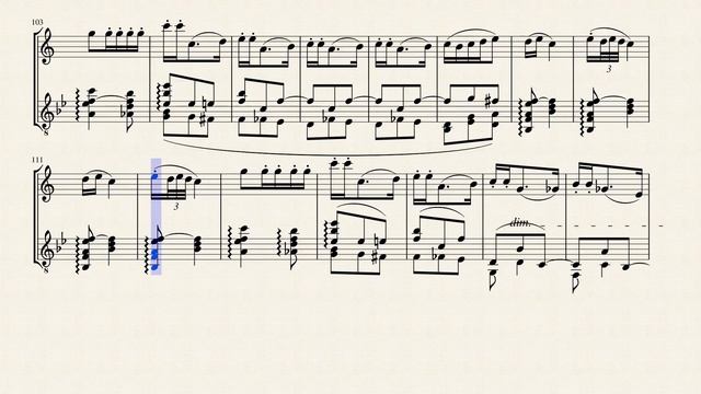 "Mazurka" from "Six Morceaux on one theme" (Op. 21 No. 5) for Clarinet & Guitar смотреть онлайн
