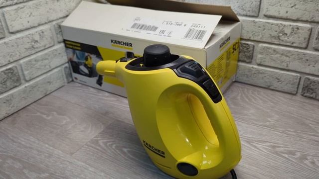 Обзор на Пароочиститель Karcher SC 1 желтый