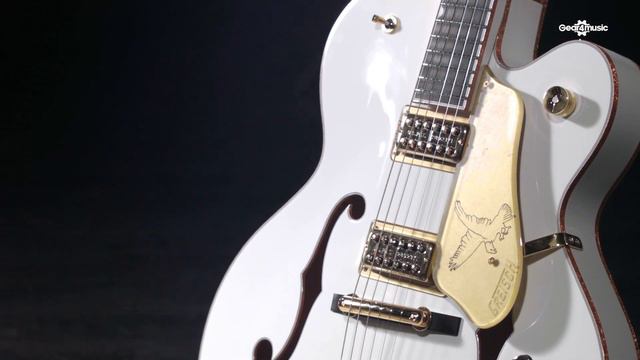 Gretsch G6136T Players Edition White Falcon, Bigsby | Gear4music demo смотреть онлайн