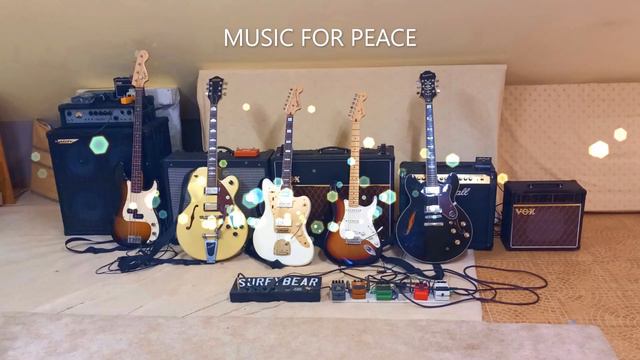 AMBER.ROCK FOR PEACE.GRETSCH 2420T,SQUIER JAZZMASTER,FENDER STRATOCASTER,EPIPHONE SHERATON,VOX AC 3 смотреть онлайн