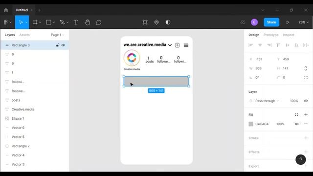 Instagram page design in figma | instagram website in figma смотреть онлайн