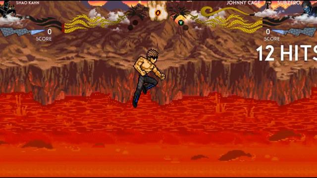 Mortal Kombat Mugen JUS Shao Kahn Vs Sub Zero & Johnny Cage смотреть онлайн