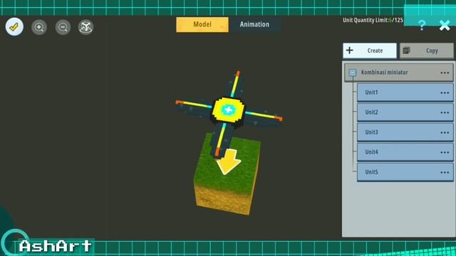 Mini World Block Art : Tutorial - How To Make Drone смотреть онлайн