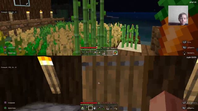 Minecraft d.8 Стрим с враждебными мобами. смотреть онлайн