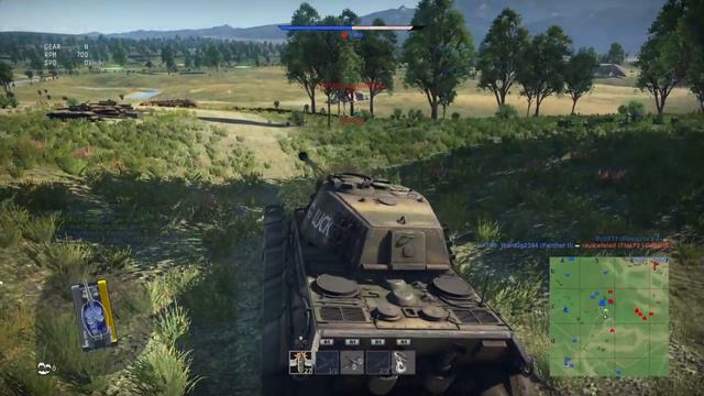 War Thunder - Tiger 2 (105) First Battle смотреть онлайн