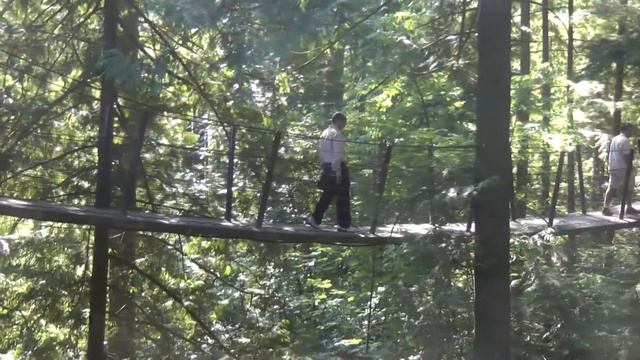 Vancouver: Capilano Suspension Bridge смотреть онлайн