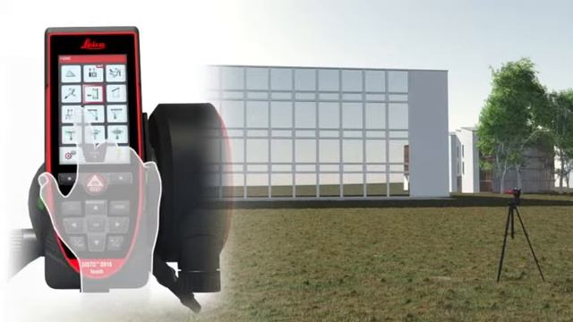 Leica DISTO D810 touch измерение высоты смотреть онлайн
