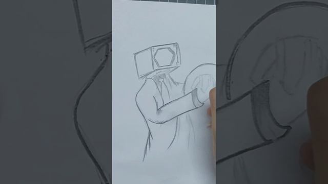 Clock Man In Drawing #MrClockman ⏰️ ? #clockman #clock-man #skibidi