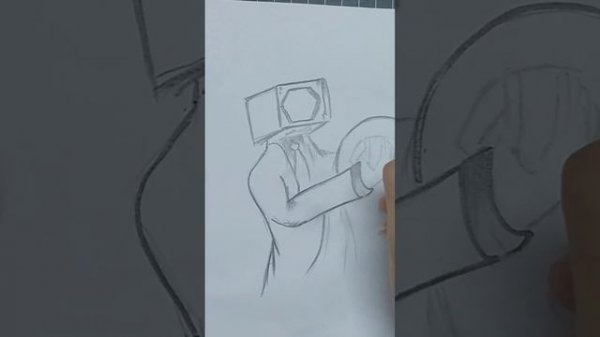 Clock Man in drawing #MrClockman ⏰️ ? #clockman #clock-man #skibidi