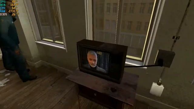 Intel G45 /GMA Х4500HD тест (HALF-LIFE 2) смотреть онлайн