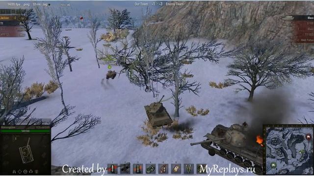 WOT: Arctic Region - M36 Slugger смотреть онлайн