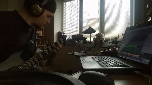 Домашная студия, запись гитары Jackson Soloist + Line6 PODxt + GuitarRig5 смотреть онлайн