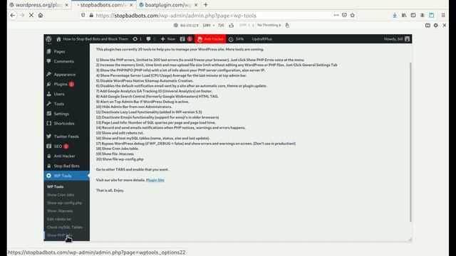 How to Show PHP INFO (PHP Settings) on WordPress site with plugin. смотреть онлайн