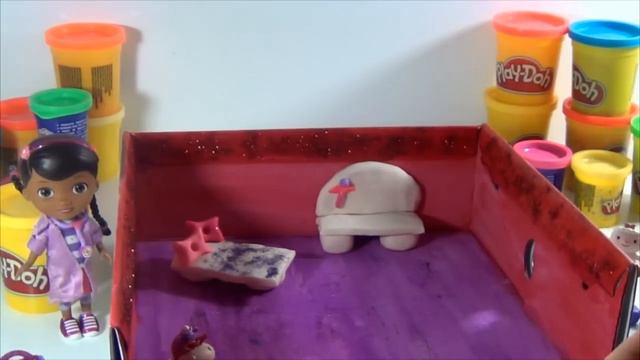 Доктора Плюшева(Doc McStuffins) больница из пластилина Плэй-до.Лепим вместе с Плэй до и Плюшева! смотреть онлайн