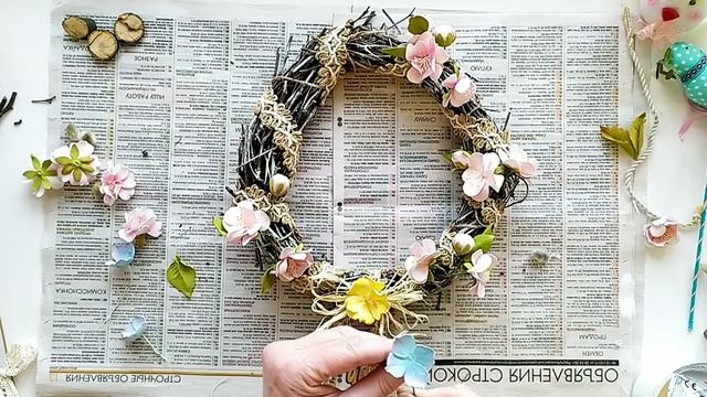 Творческий мастер-класс поделка «Весенний венок» смотреть онлайн