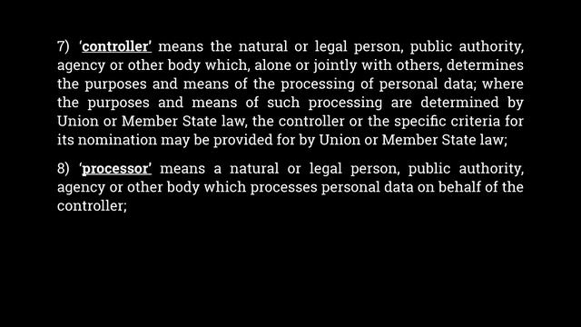GDPR text read aloud: Chapter 1 - General Provisions - Articles 1 to 4 смотреть онлайн